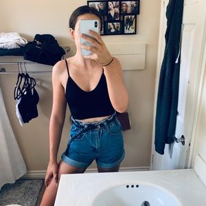 {target} Braided Leather Belt